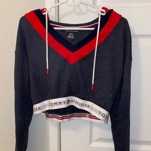 Cropped sweatshirt - Tommy Hilfiger
